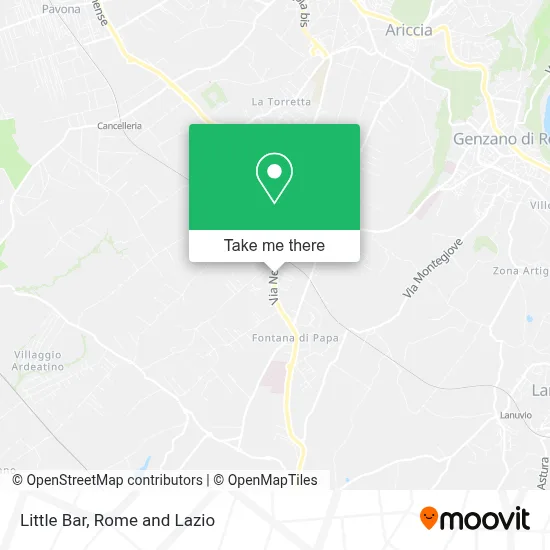 Little Bar map