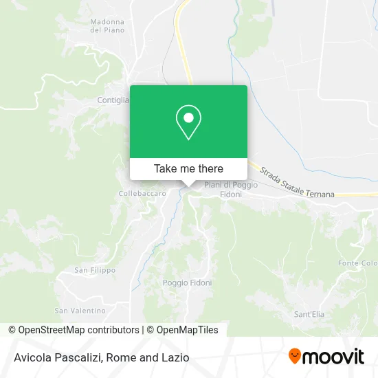 Avicola Pascalizi map