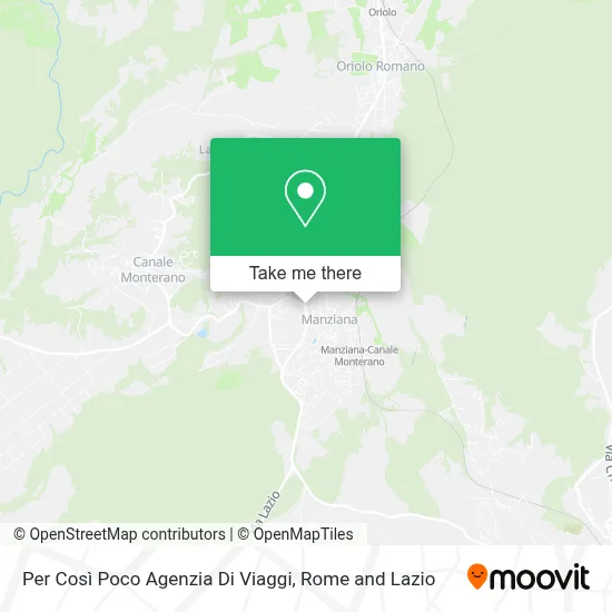 Per Così Poco Agenzia Di Viaggi map