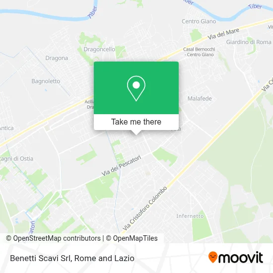 Benetti Scavi Srl map