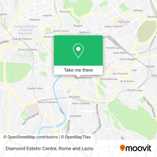 Diamond Estetic Centre map