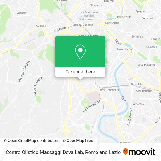 Centro Olistico Massaggi Deva Lab map