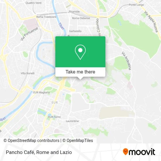 Pancho Café map