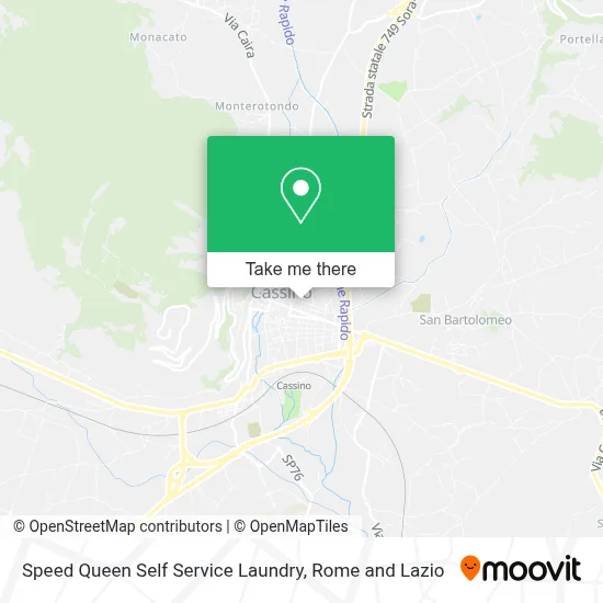Speed Queen Self Service Laundry map