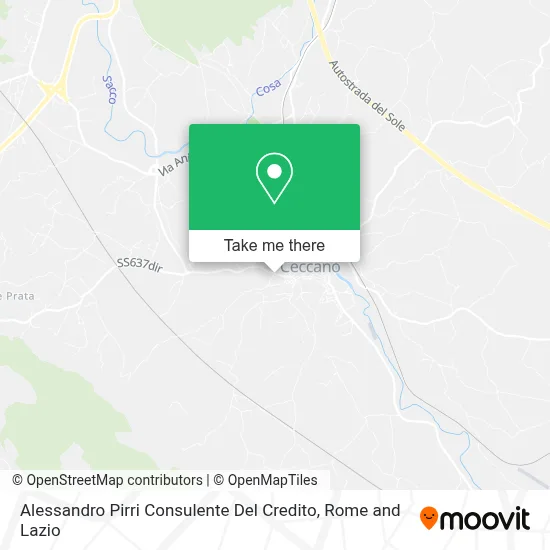 Alessandro Pirri Consulente Del Credito map
