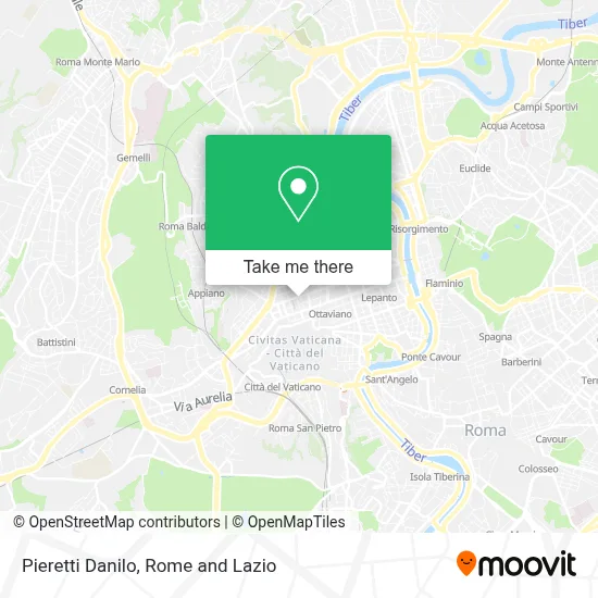 Pieretti Danilo map