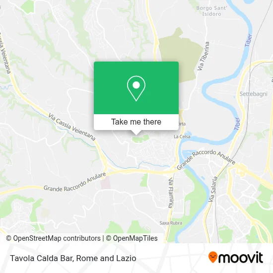Tavola Calda Bar map