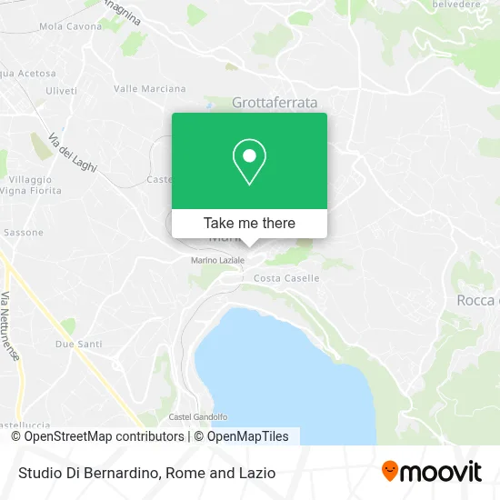 Studio Di Bernardino map