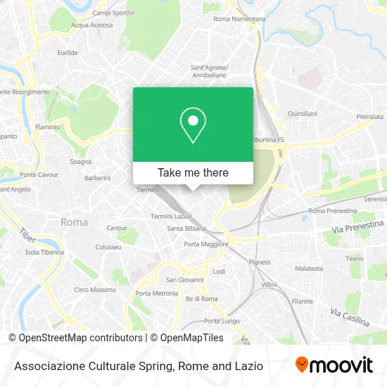 Associazione Culturale Spring map