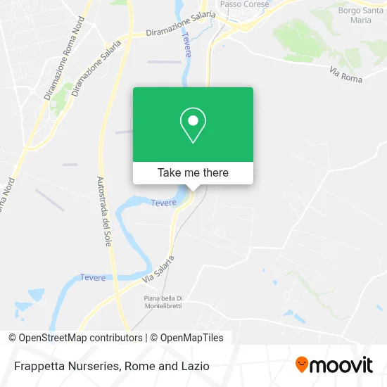 Frappetta Nurseries map