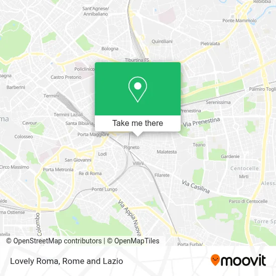 Lovely Roma map