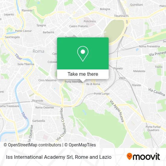 Iss International Academy Srl map
