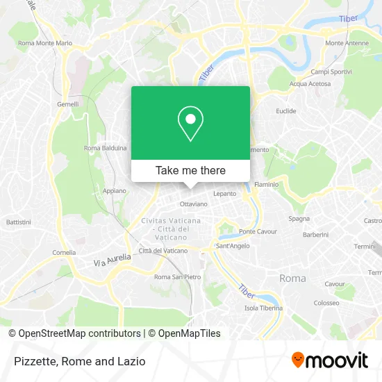 Pizzette map