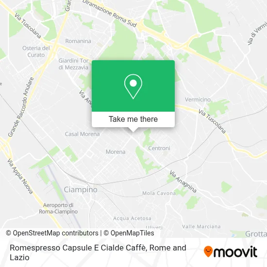 Romespresso Capsule E Cialde Caffè map
