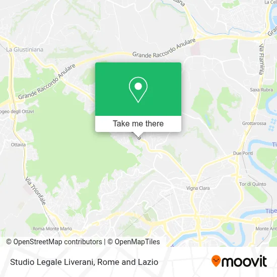 Studio Legale Liverani map