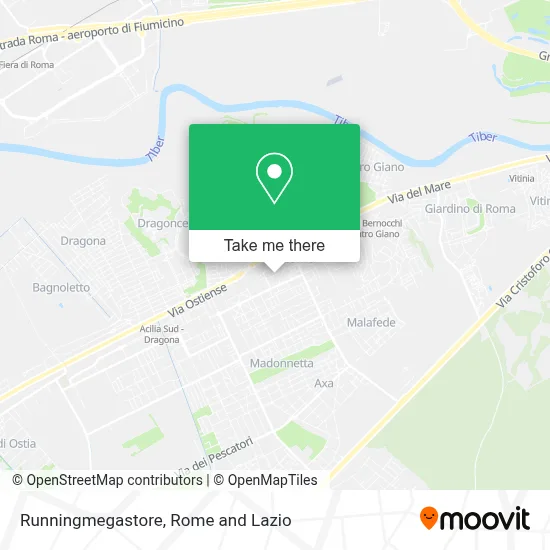 Runningmegastore map
