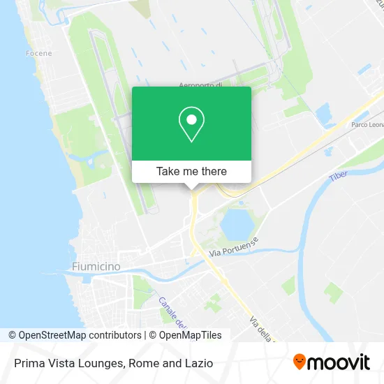 Prima Vista Lounges map