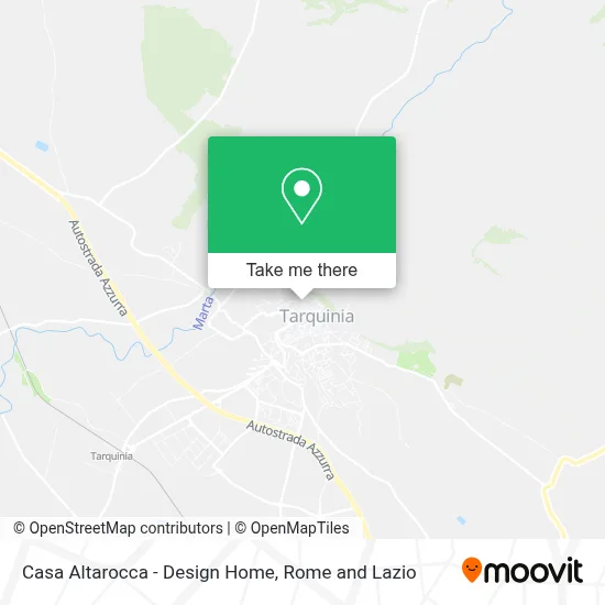Casa Altarocca - Design Home map