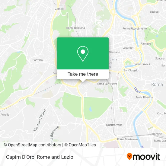 Capim D'Oro map