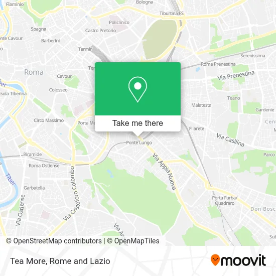 Tea More map