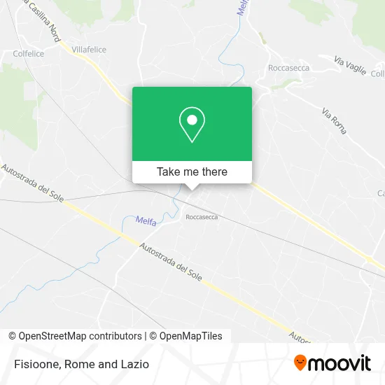 Fisioone map
