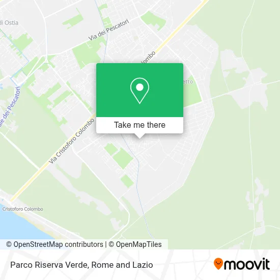 Parco Riserva Verde map