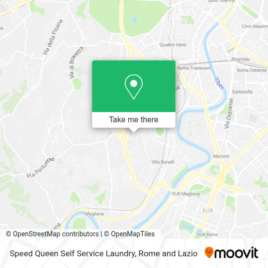 Speed Queen Self Service Laundry map