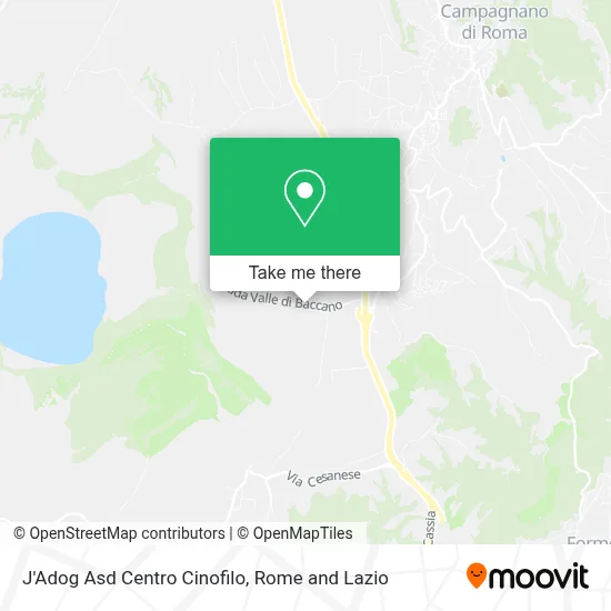 J'Adog Asd Centro Cinofilo map