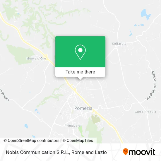 Nobis Communication S.R.L. map
