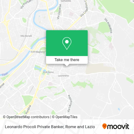 Leonardo Procoli Private Banker map