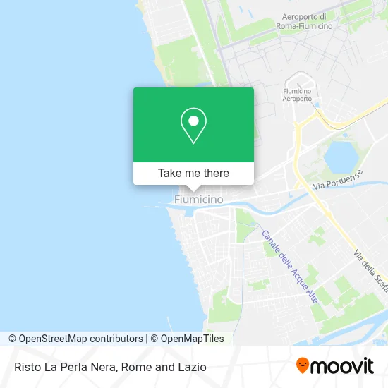 Risto La Perla Nera map