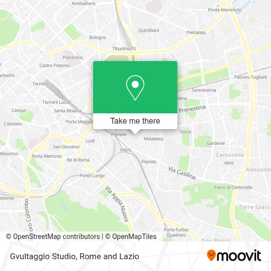 Gvultaggio Studio map