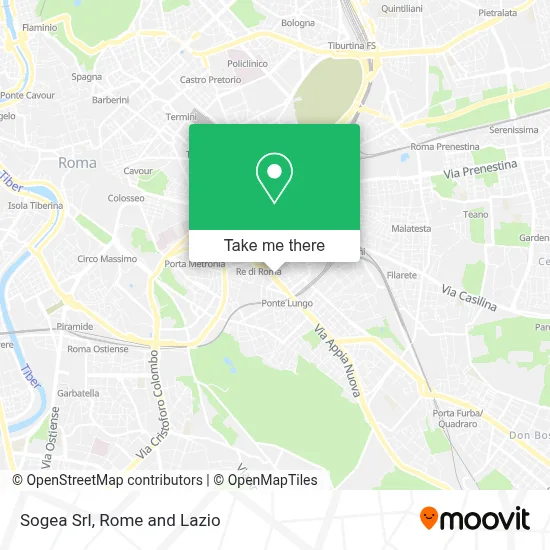 Sogea Srl map