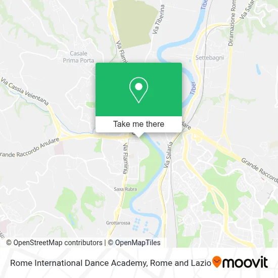 Rome International Dance Academy map