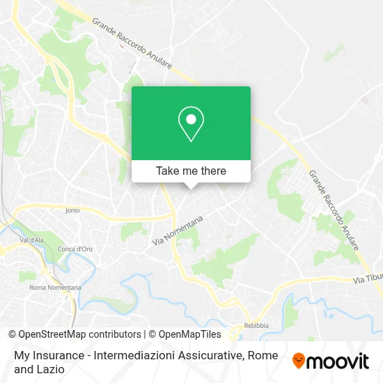 My Insurance - Intermediazioni Assicurative map