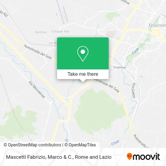 Mascetti Fabrizio, Marco & C. map