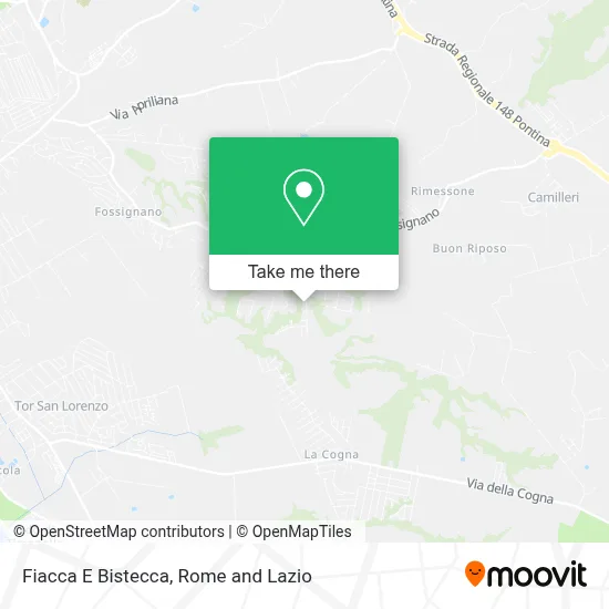 Fiacca E Bistecca map