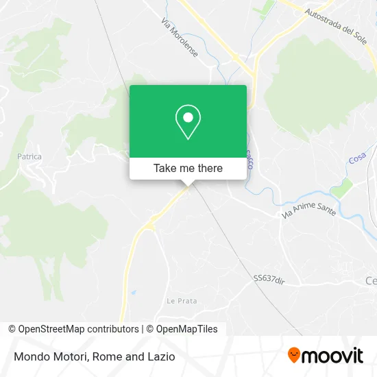 Mondo Motori map