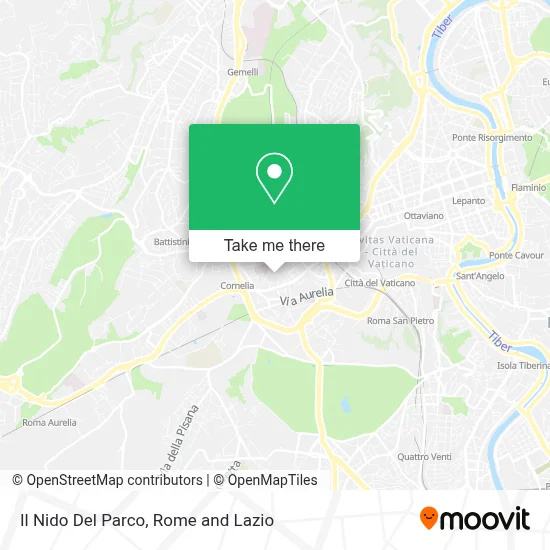 Il Nido Del Parco map