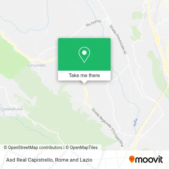 Asd Real Capistrello map