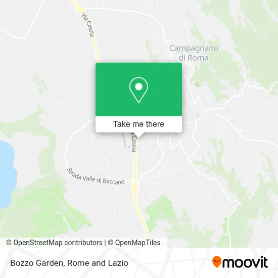 Bozzo Garden map