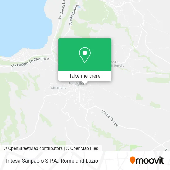 Intesa Sanpaolo S.P.A. map