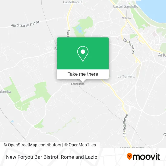New Foryou Bar Bistrot map