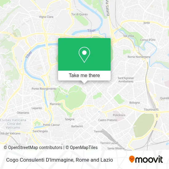 Cogo Consulenti D'Immagine map