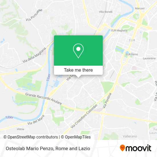 Osteolab Mario Penzo map