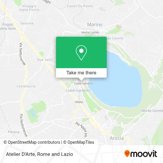 Atelier D'Arte map