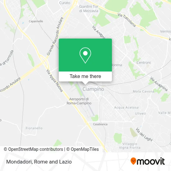 Mondadori map