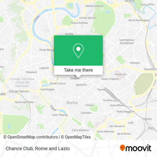 Chance Club map