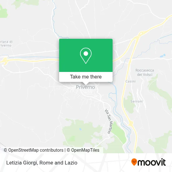 Letizia Giorgi map