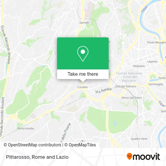 Pittarosso map